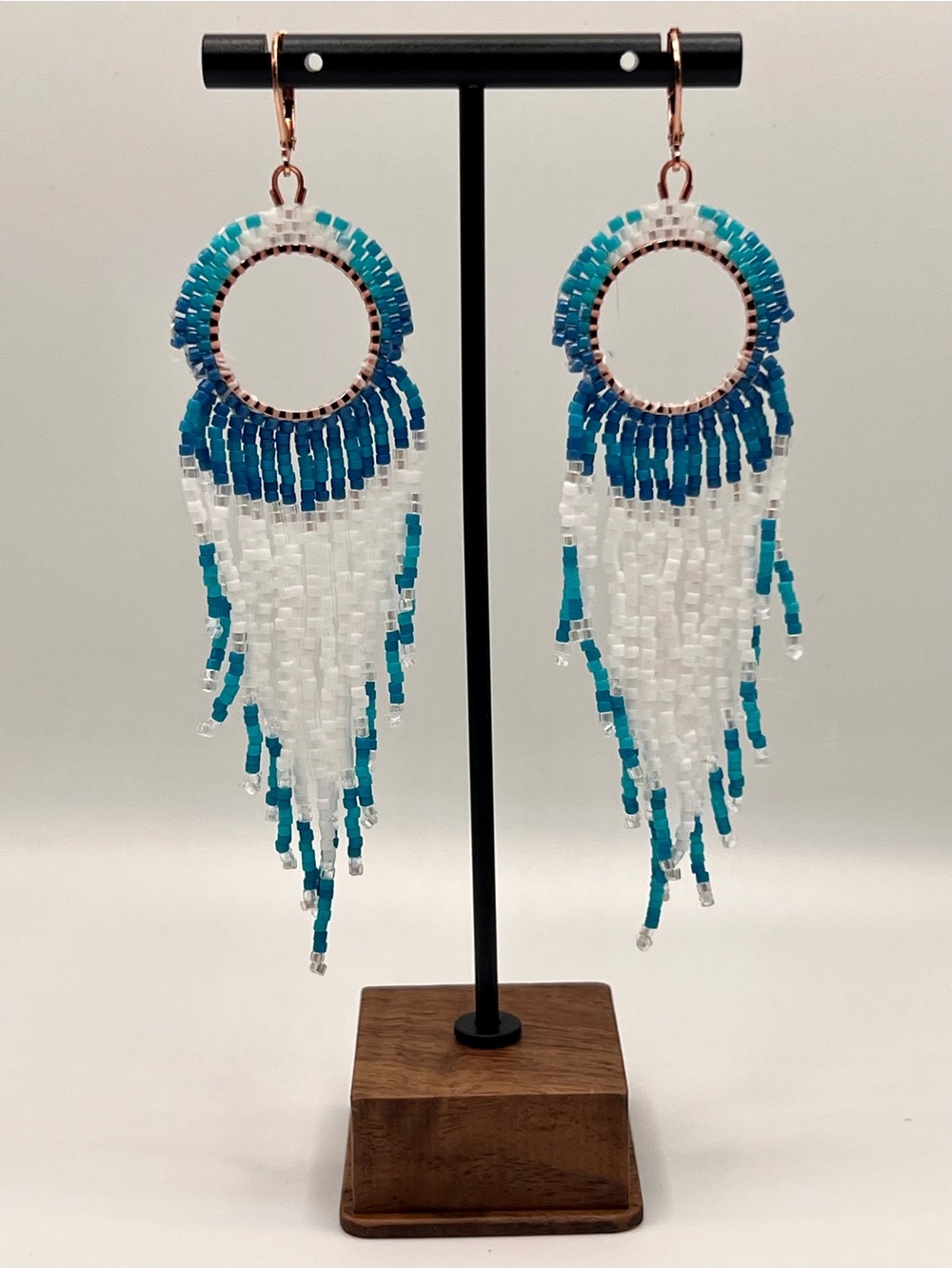 Hoop Fringe Earrings